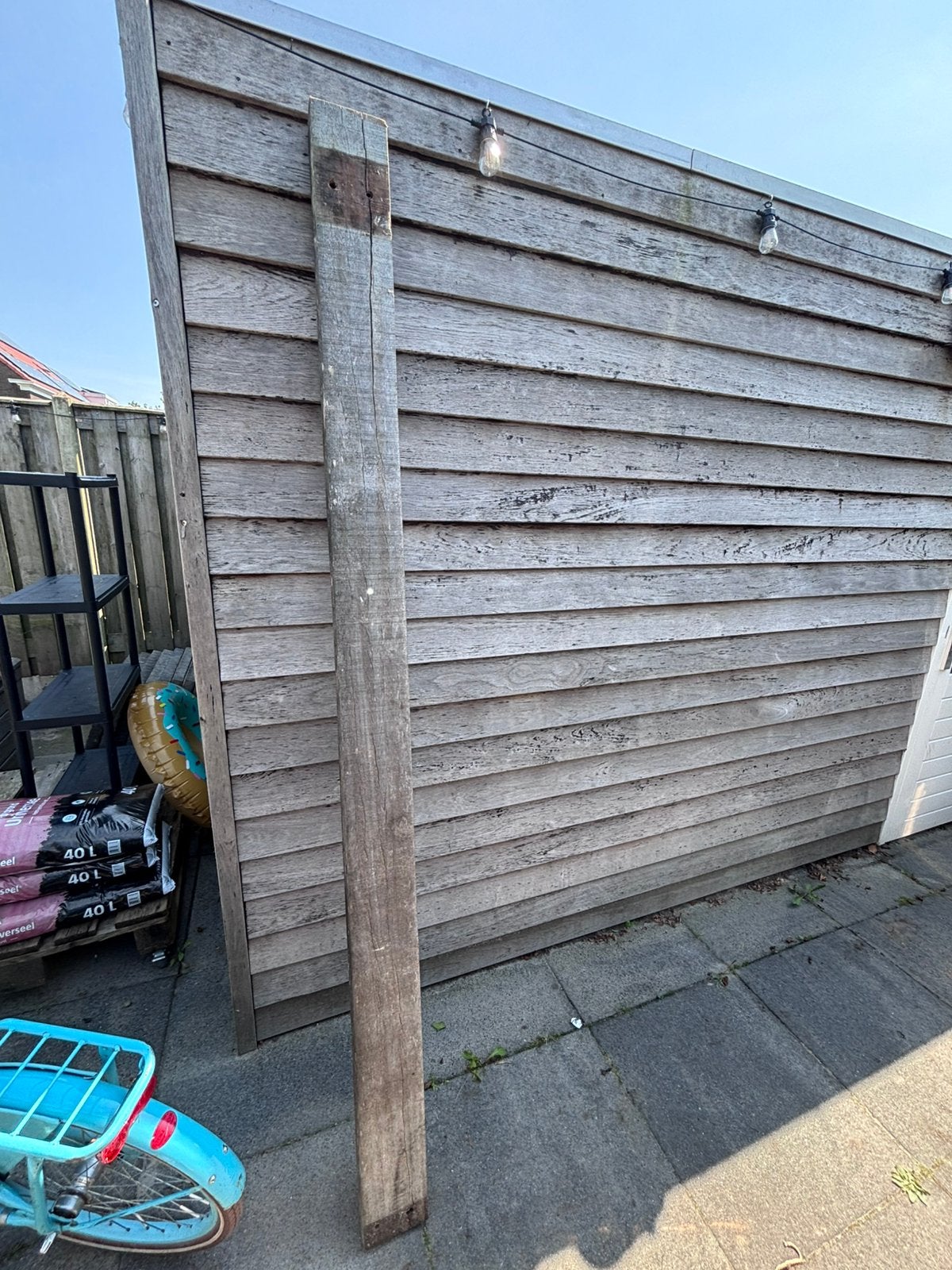 Hardhouten plank 230, Ophalen, 1 tot 2 meter, Minder dan 3 meter, Zo goed als nieuw