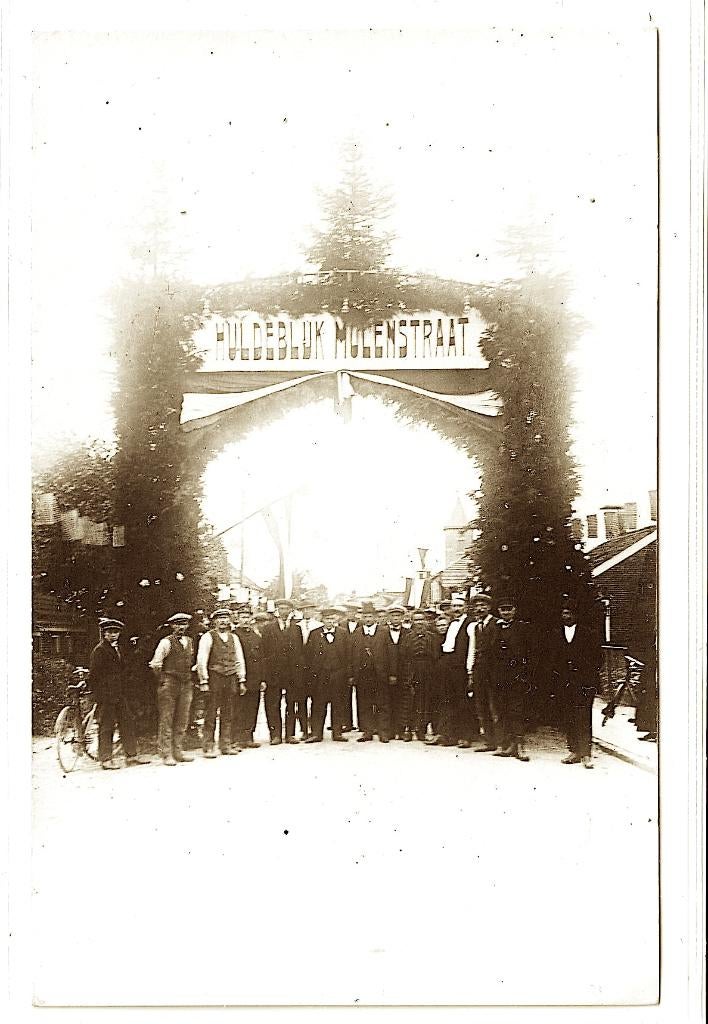 FOTOKAART  SCHEEMDA, Verzenden, Voor 1920, Ongelopen, Groningen
