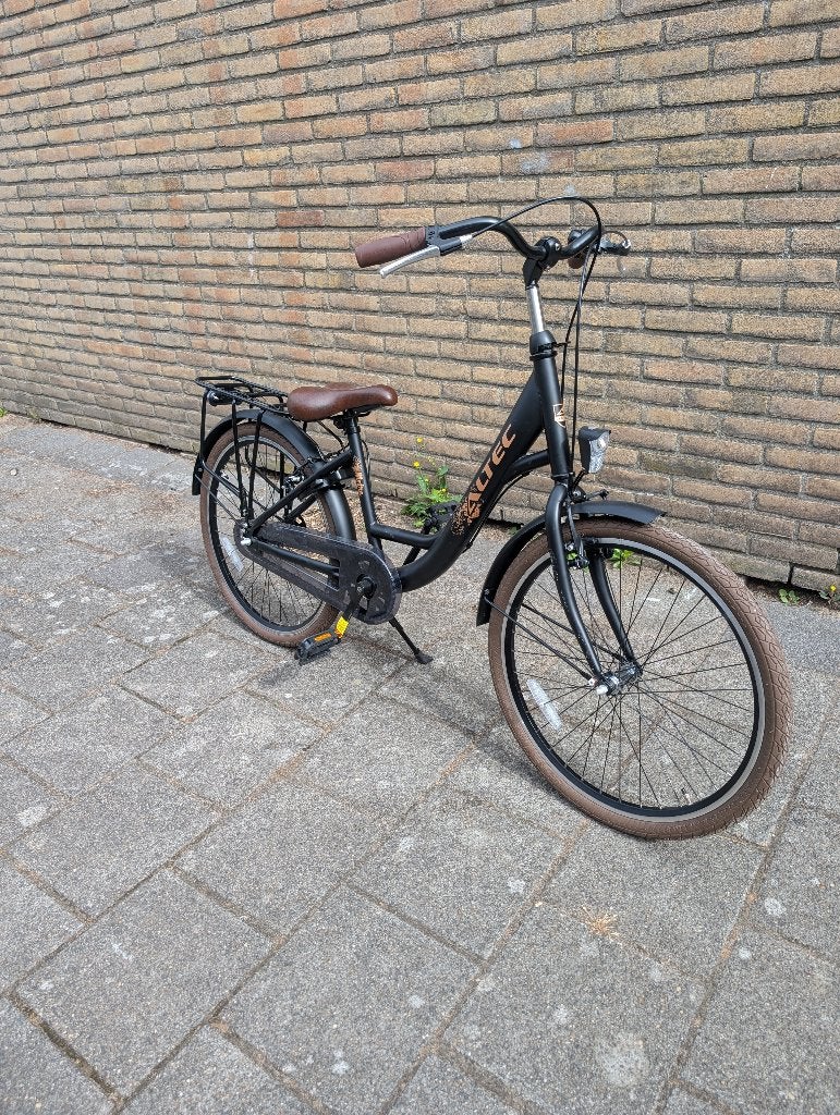 Meisjes Meisjesfiets 24 inch, Fietsen en Brommers, Fietsen | Meisjes, Handrem, Trommelrem, Ophalen, Overige merken