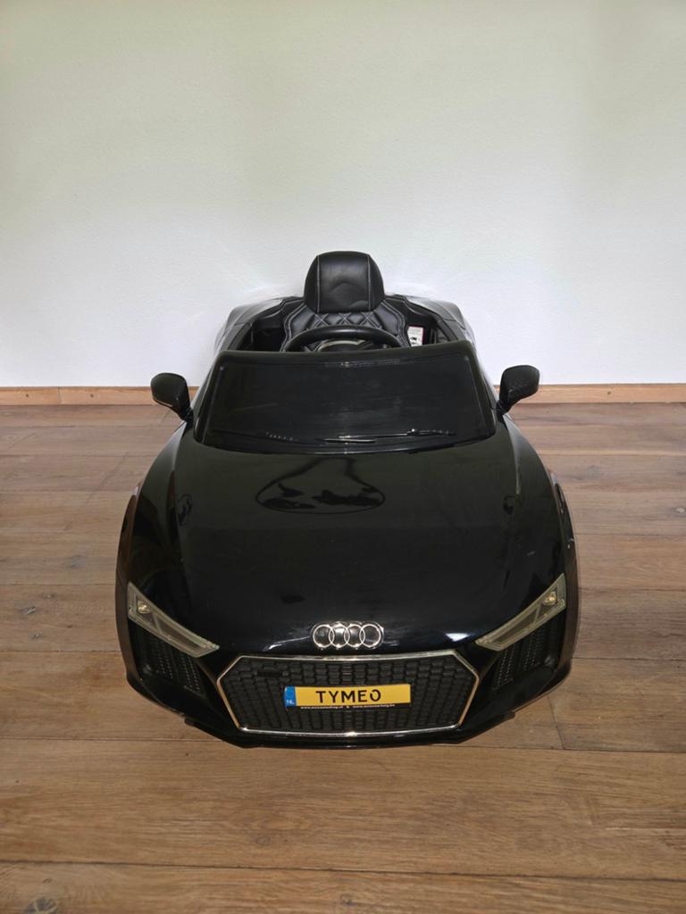 Elektrische kinderauto Audi R8 Spyder zwart, Ophalen, Gebruikt, Loopvoertuig