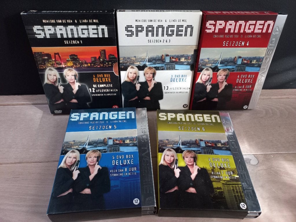 Spangen - Seizoen 1-6 (20xDVD SET) De Complete TV-Serie, Alle leeftijden, Nederlands, Drama, Ophalen of Verzenden