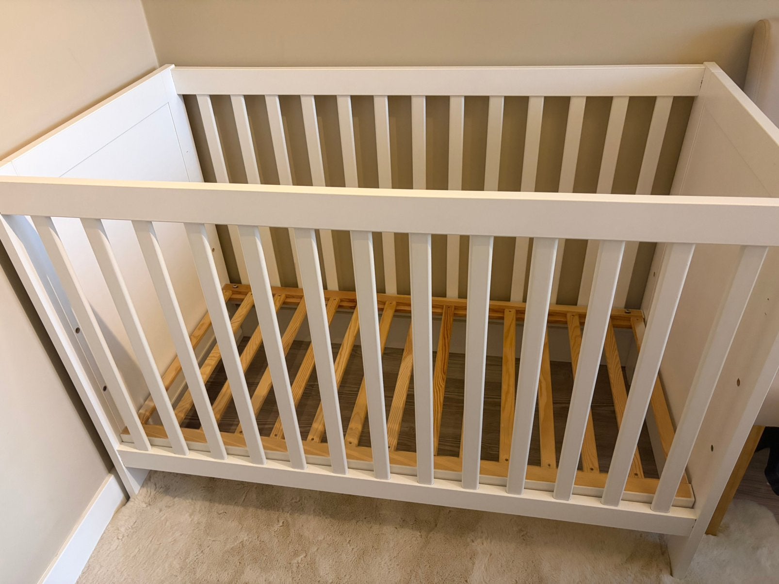 Ledikant 120x60 met matras, Kinderen en Baby's, Babywiegjes en Ledikanten, Ophalen, Zo goed als nieuw, Ledikant