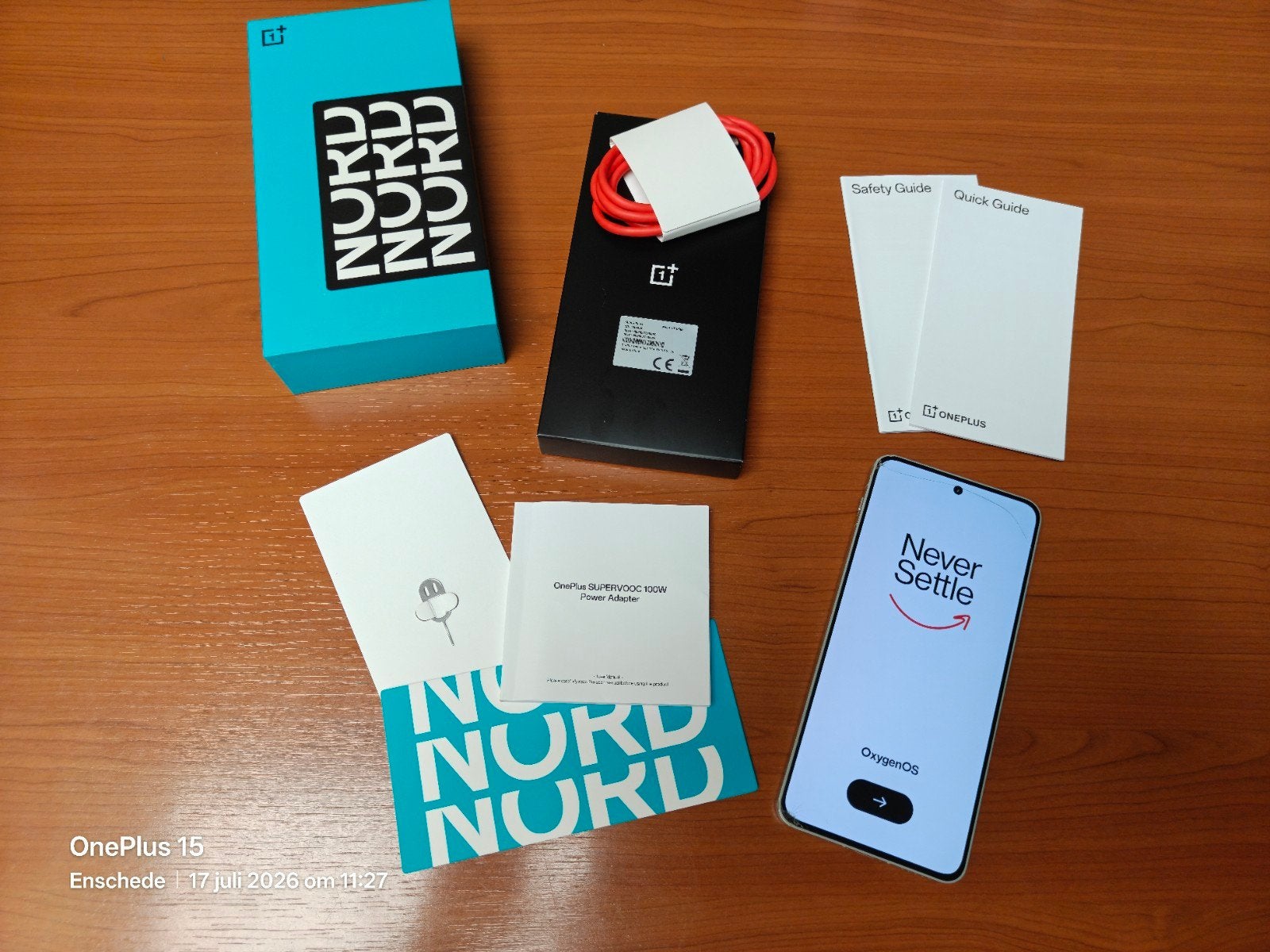 OnePlus Nord 4 met schermschade, compleet in doos, Gebruikt, Overige modellen, Ophalen of Verzenden, Zonder simlock