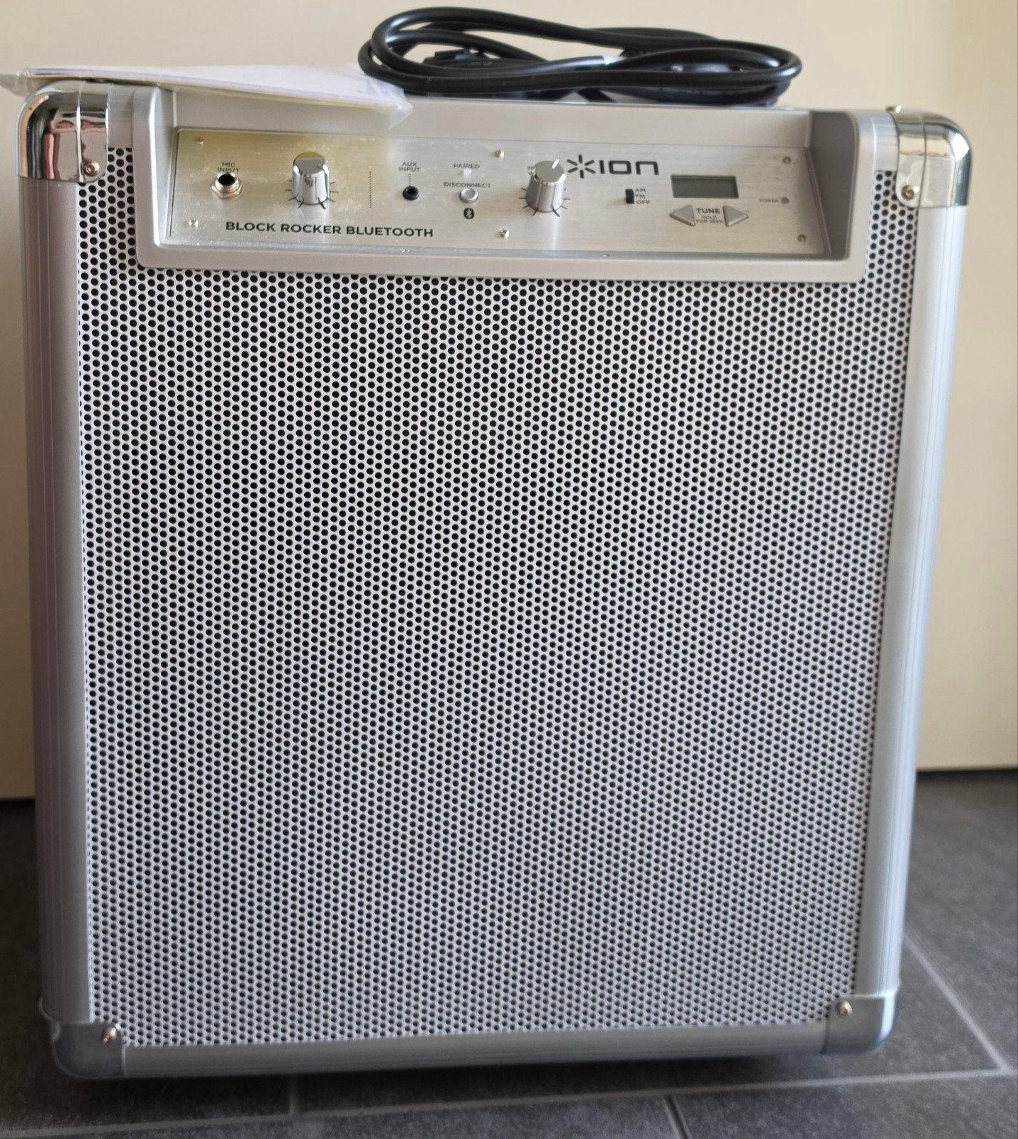 ION Block Rocker Bluetooth met microfoon, Gebruikt, Overige typen, Minder dan 60 watt, Ophalen