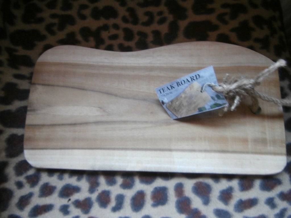 snijplank hout Teak Board serveerplank broodplank nieuw, Hout, Snij-/serveerplank, Nieuw, Ophalen of Verzenden