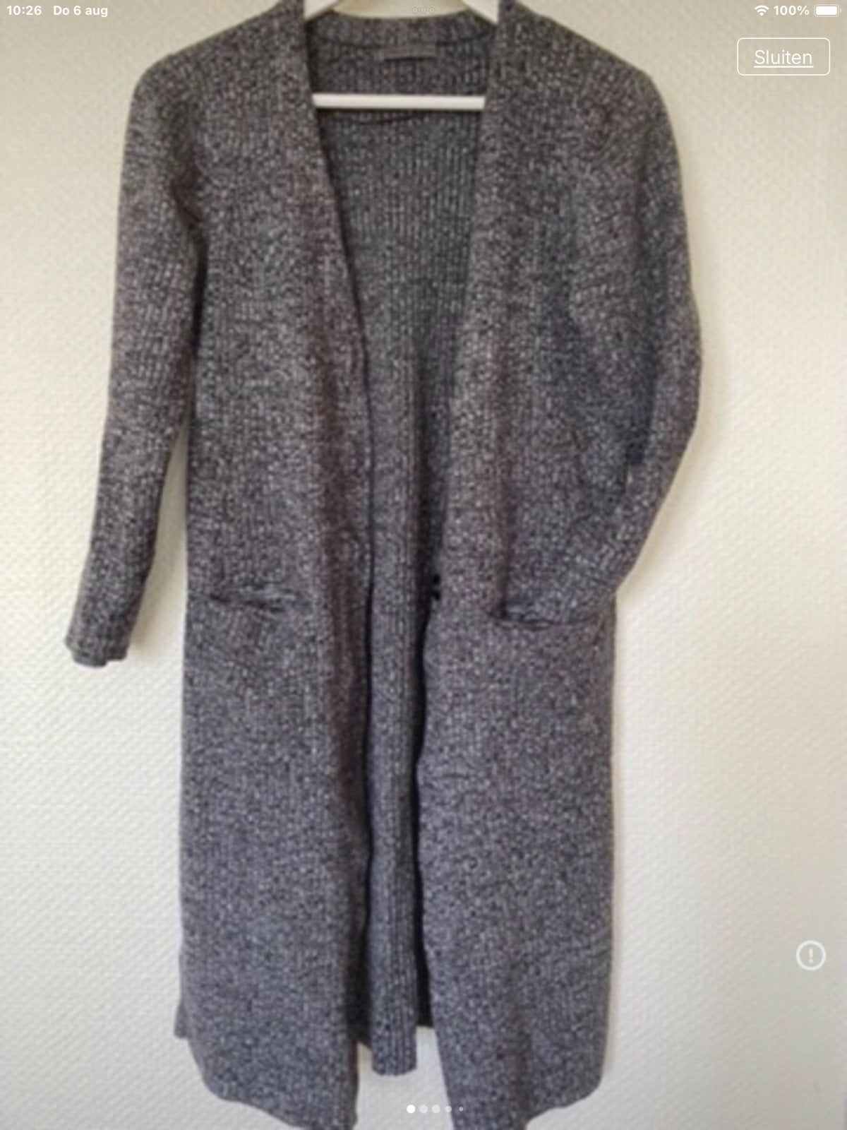 Giulia è Tu Antracietkleurig Vest Met Wol Maat 44, Kleding | Dames, Verzenden, Zo goed als nieuw, Maat 42/44 (L), Grijs