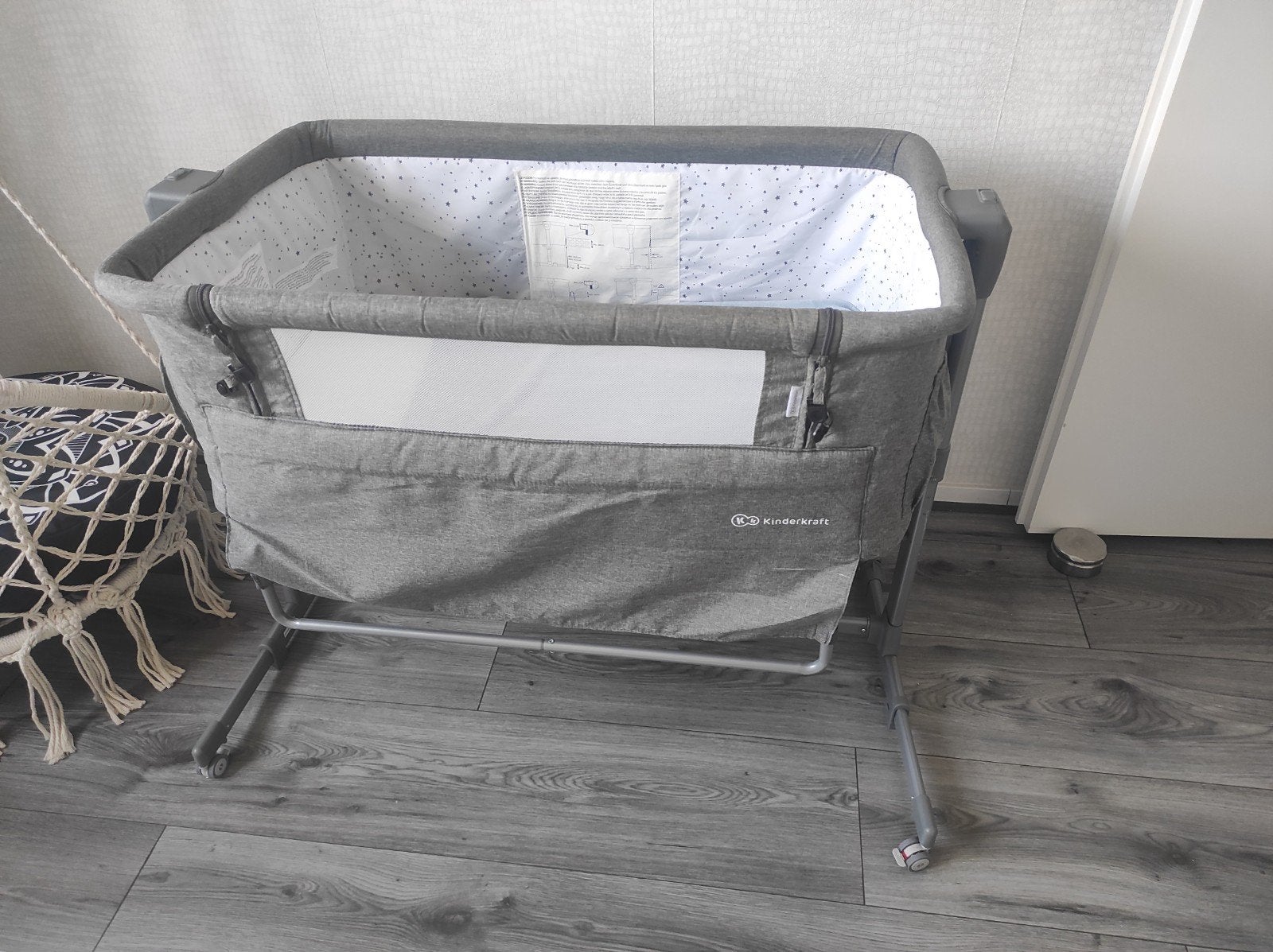 Kinderkraft co-sleeper/reisbedje, Ophalen of Verzenden, Gebruikt, Reisbedje