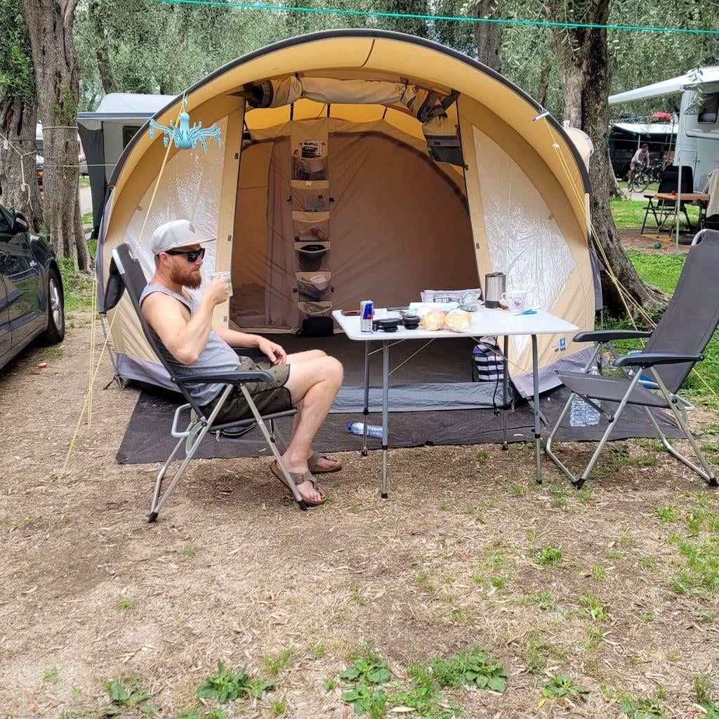 Eurotrail Ottawa comfort 4/5 persoonstent, Caravans en Kamperen, Tenten, Gebruikt, Ophalen