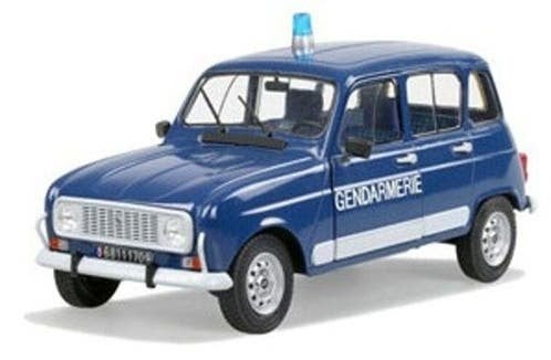 Renault 4 Gendarmerie / 1:18 / Solido, Hobby en Vrije tijd, Solido, Solido, Rue de L' Ecusson 2, 56120 Josselin France, Nieuw
