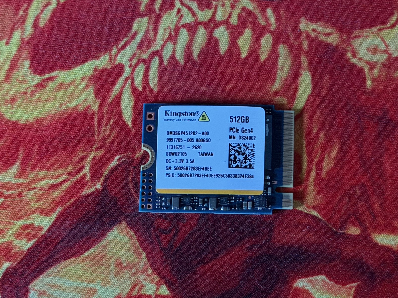 NVMe SSD 512 GB Kingston (M.2), Kingston, Nieuw, Ophalen of Verzenden, Overige aansluitingen