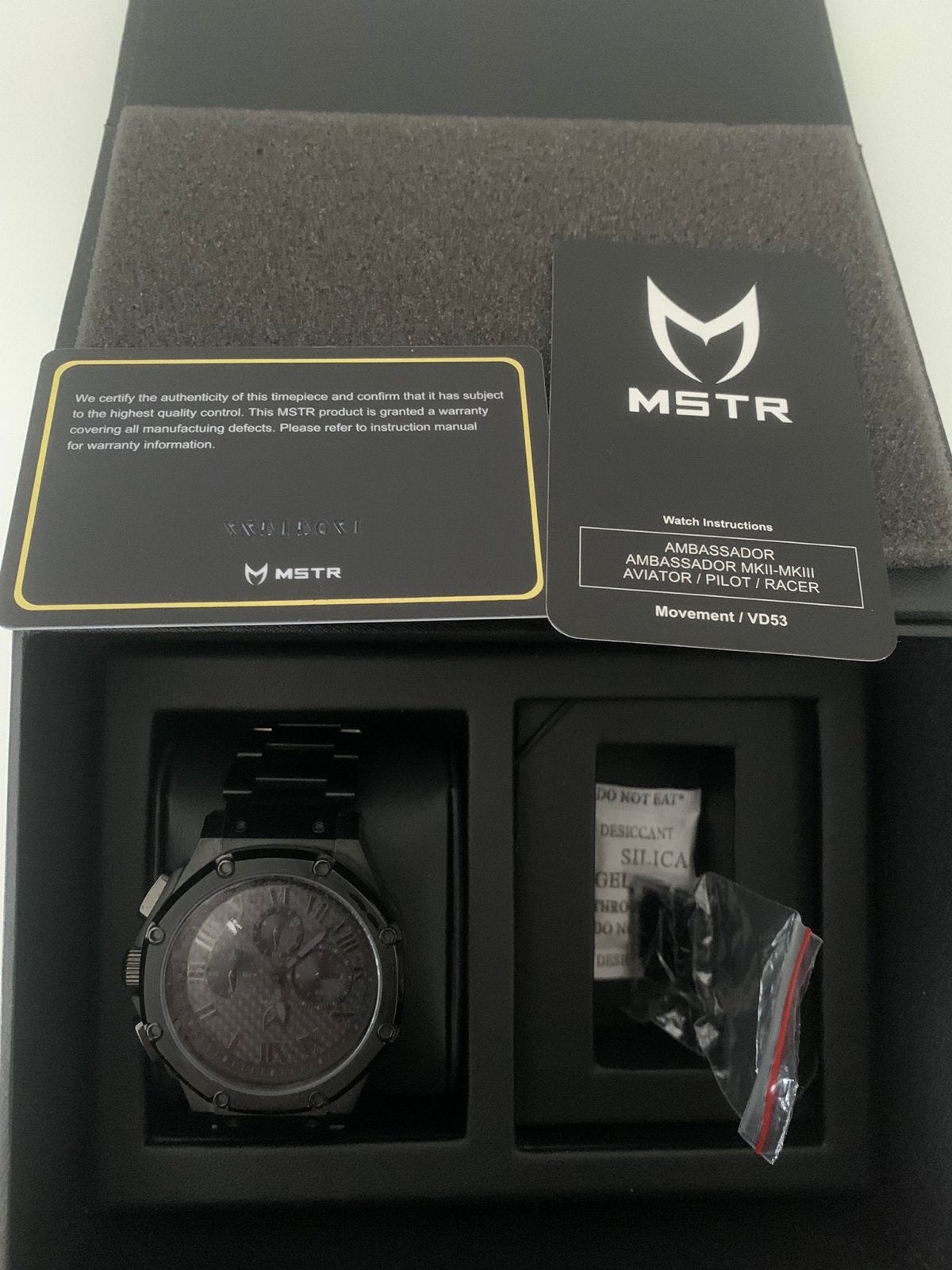 MSTR Horloge Limetid Edition - Zwart Polshorloge, Overige merken, Staal, Polshorloge, Ophalen of Verzenden