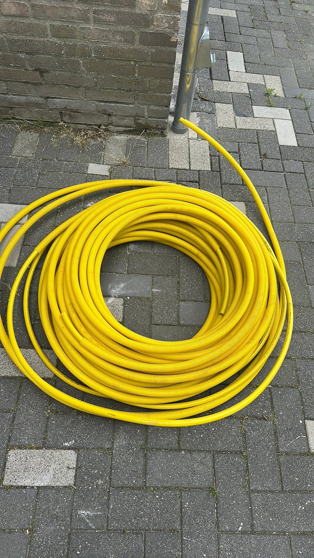 50m Teceflex gas gele meerlagenbuis 16mm te koop, Ophalen, Overige materialen, Minder dan 20 mm, 6 meter of meer