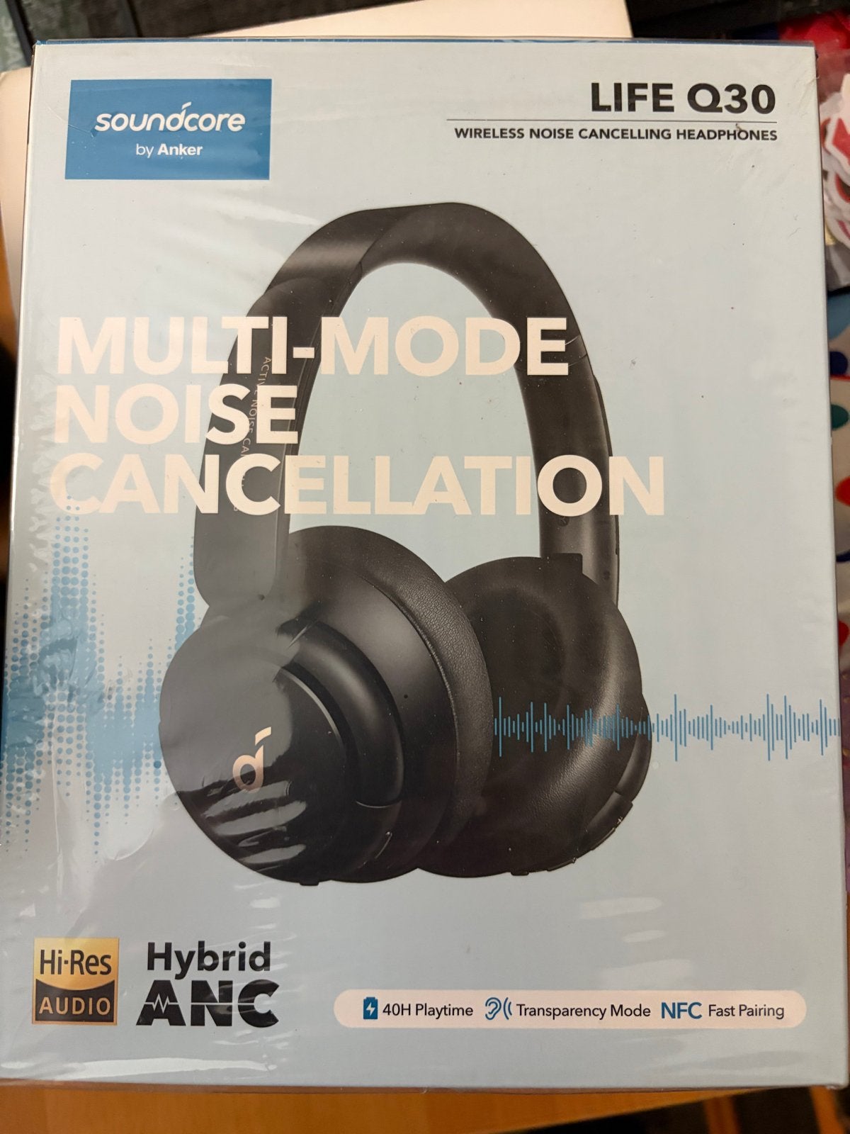 Soundcore Life Q30 Draadloze Noise Cancelling Koptelefoon, Overige merken, Bluetooth, Nieuw, Ophalen of Verzenden