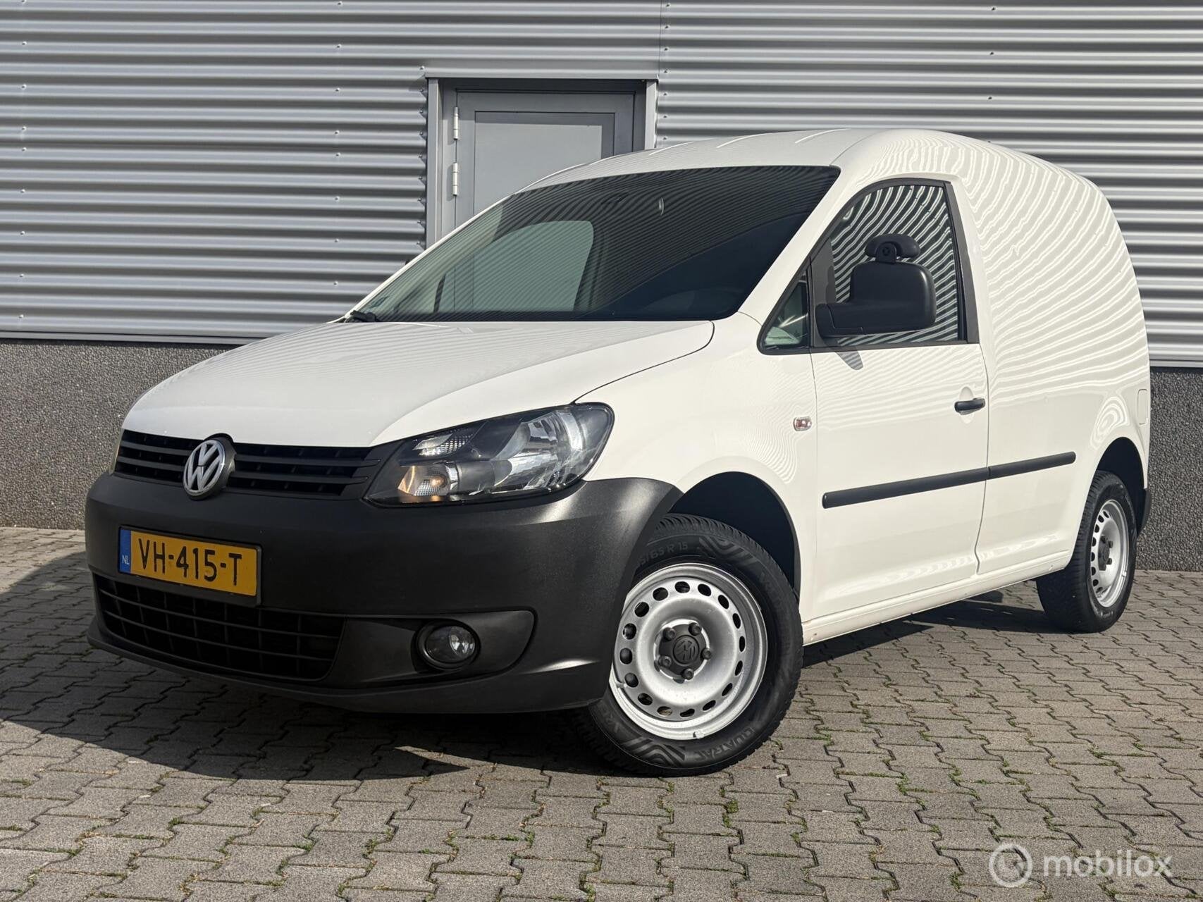 Volkswagen Caddy Bestel 1.6 TDI 2014 Airco-Cruise-, Stof, Gebruikt, Zwart, 4 cilinders