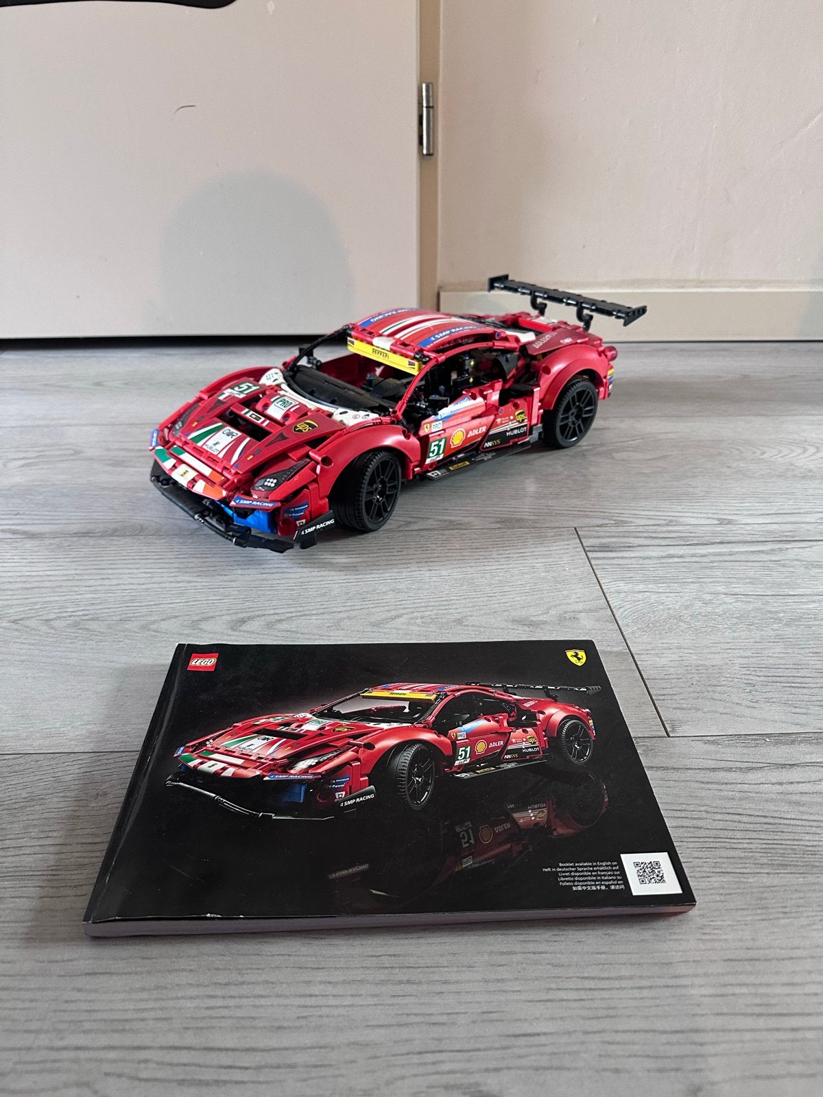 Lego Technic Ferrari 488 GTE AF Corse #51, Ophalen, Zo goed als nieuw, Overige merken