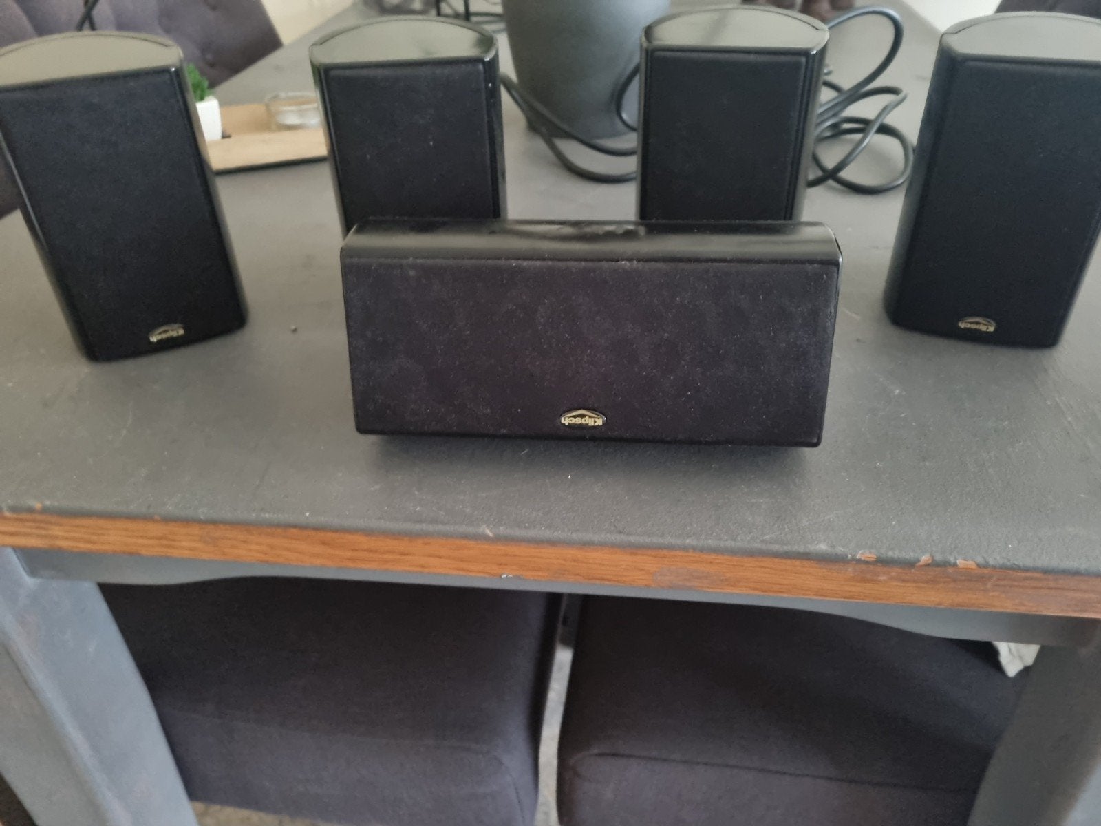 Klipsch speakerset 5.0, Overige merken, 70 watt of meer, Ophalen of Verzenden, Zo goed als nieuw