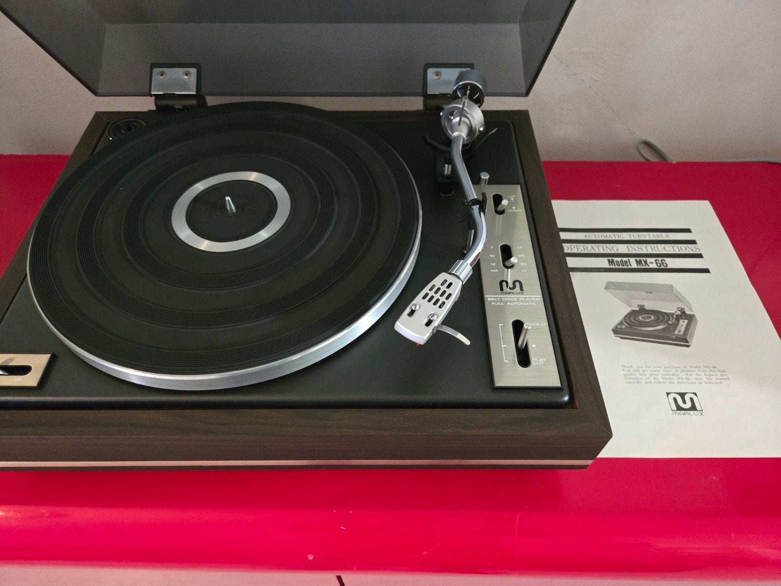 Marlux MX-66 Volautomatische Platenspeler - Goede Conditie, Gebruikt, Automatisch, Platenspeler, Ophalen