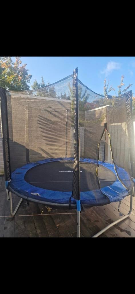 Viking Sports Trampoline met Veiligheidsnet, Kinderen en Baby's, Speelgoed | Buiten | Trampolines, Ophalen of Verzenden, Gebruikt