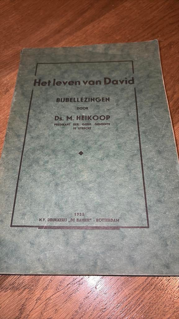 KR-1 Ds M Heikoop. Het leven van David, Ophalen of Verzenden, Gelezen