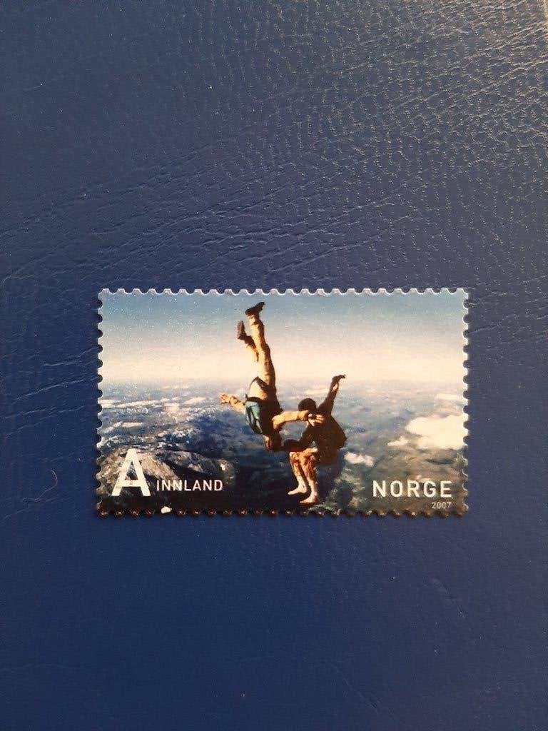Noorwegen A Innland, Verzenden, Noorwegen, Gestempeld