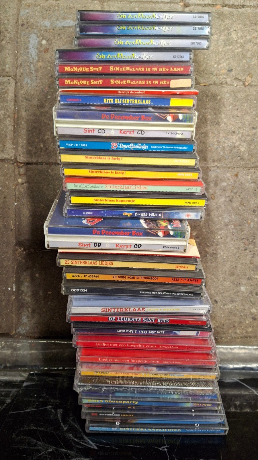 Grote stapel Sinterklaas CD's - Diverse artiesten, Cd's en Dvd's, Ophalen, Gebruikt, Verzamelalbum, Sinterklaas