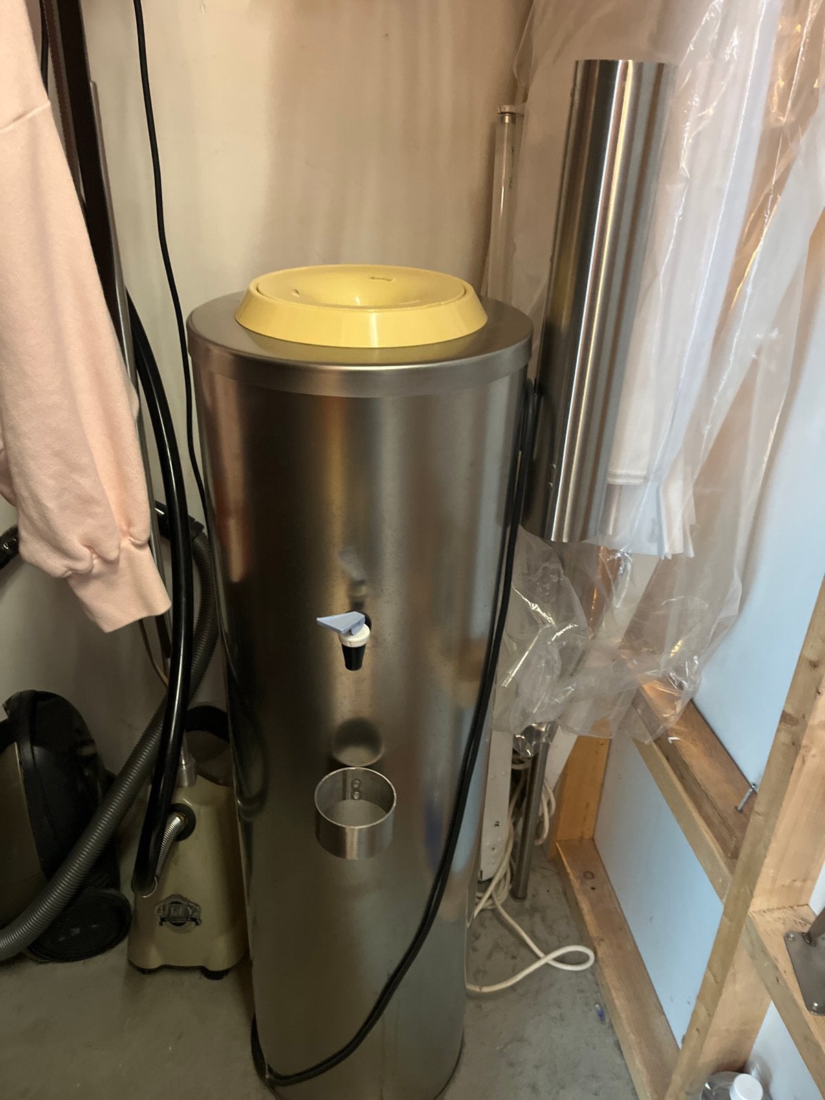 RVS Waterdispenser - Ideaal voor thuis of kantoor, Ophalen, Gebruikt, Waterkoeler