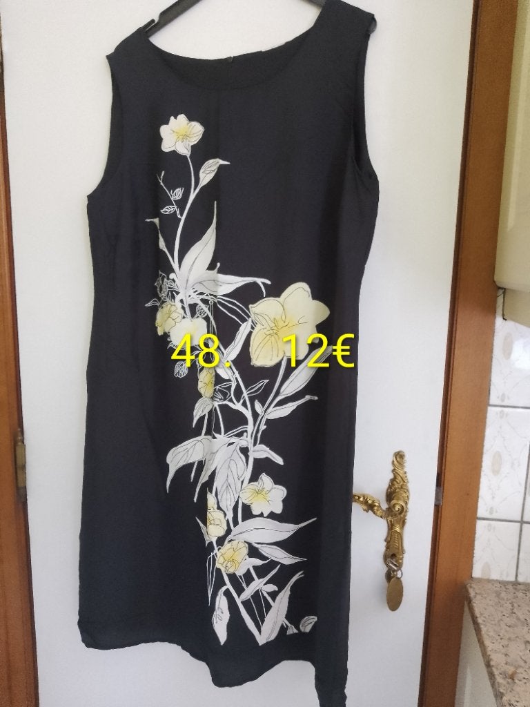 Kleding grote maten, Ophalen of Verzenden, Zo goed als nieuw, Zwart, Jurk