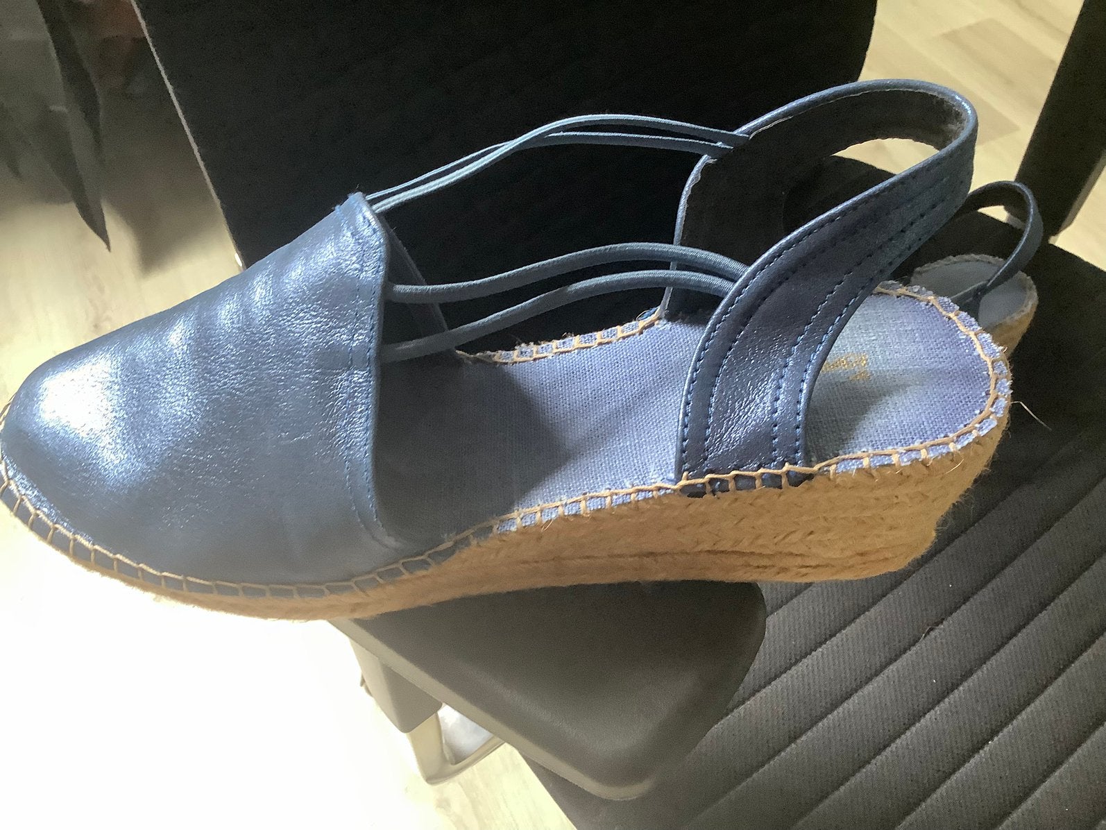 Espadrilles van Toni Pons 42, Kleding | Dames, Schoenen, Blauw, Ophalen of Verzenden, Zo goed als nieuw, Espadrilles of Moccasins