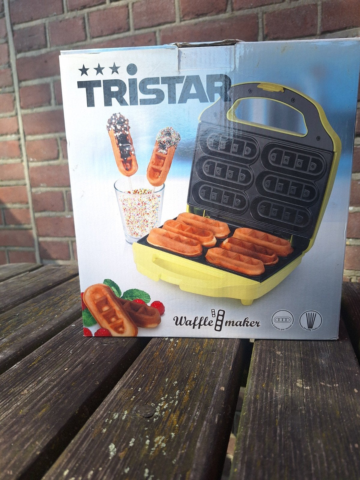 Tristar Wafelijzer WF-2116 - Wafelmaker voor 6 wafels, Witgoed en Apparatuur, Wafelijzers, Ophalen of Verzenden, Nieuw