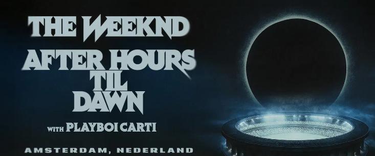 The Weeknd After hours untill dawn ticket 17 Juli (floor), Eén persoon, Juli