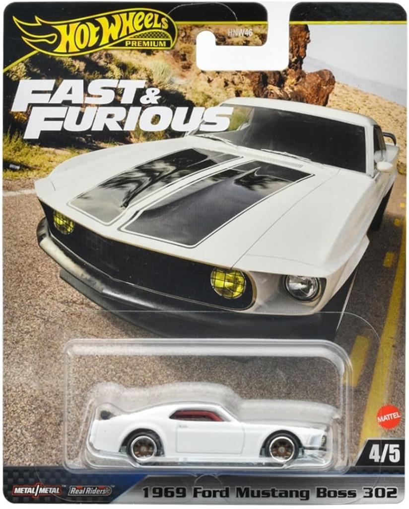 Hot Wheels Premium 1969 Ford Mustang Boss 302 Fast & Furious, Ophalen of Verzenden, Nieuw