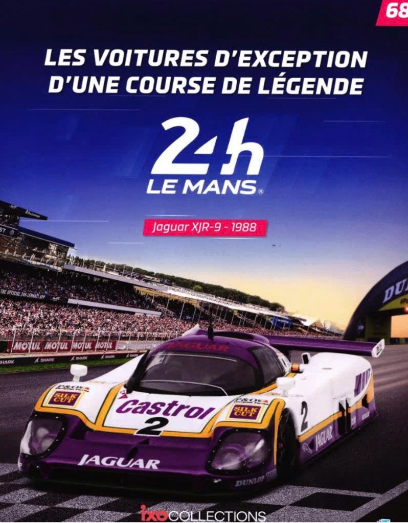 Jaguar XJR-9 1988 24H Le Mans J.Lammers schaal 1/43 IXO # 68, Verzenden, Nieuw, Auto, Overige merken