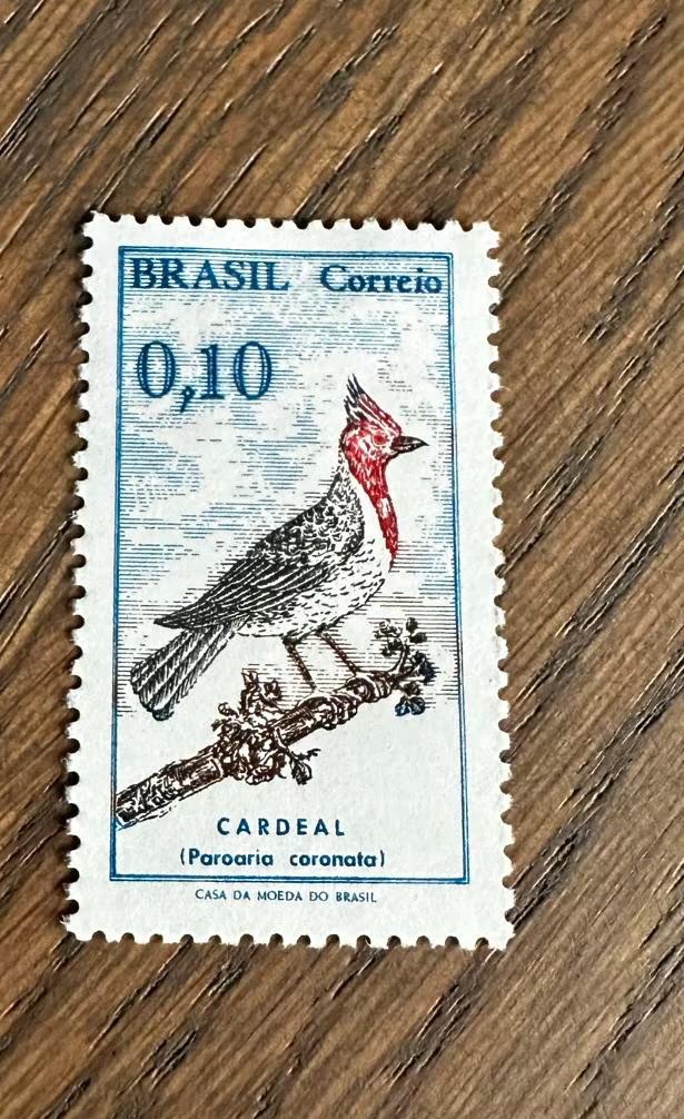 Brazilië 1969 vogels ongebruikt, Ophalen of Verzenden, Zuid-Amerika
