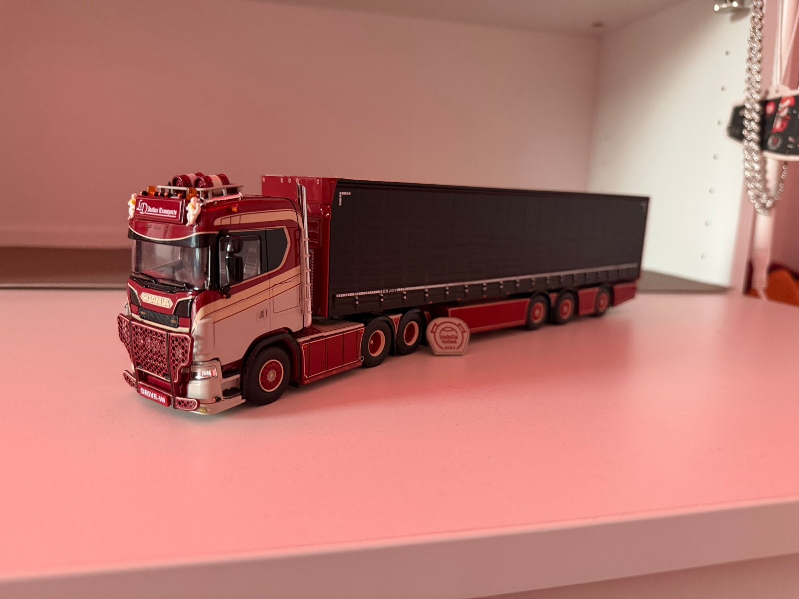 Tekno model, Hobby en Vrije tijd, Ophalen, Gebruikt, Bus of Vrachtwagen, Tekno