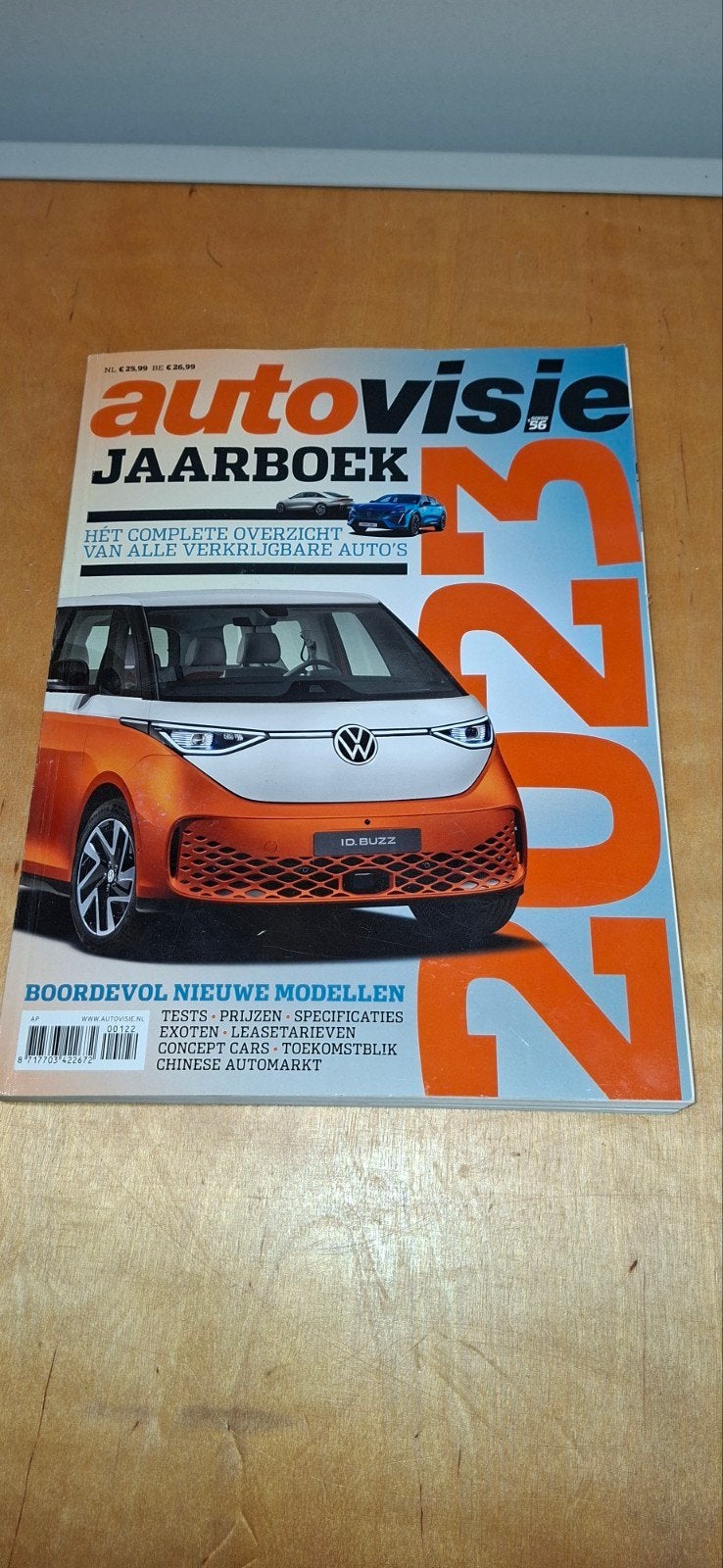 Autovisie Jaarboek uit 2023 z.g.a.n, Boeken, Auto's | Boeken, Verzenden, Zo goed als nieuw, Algemeen