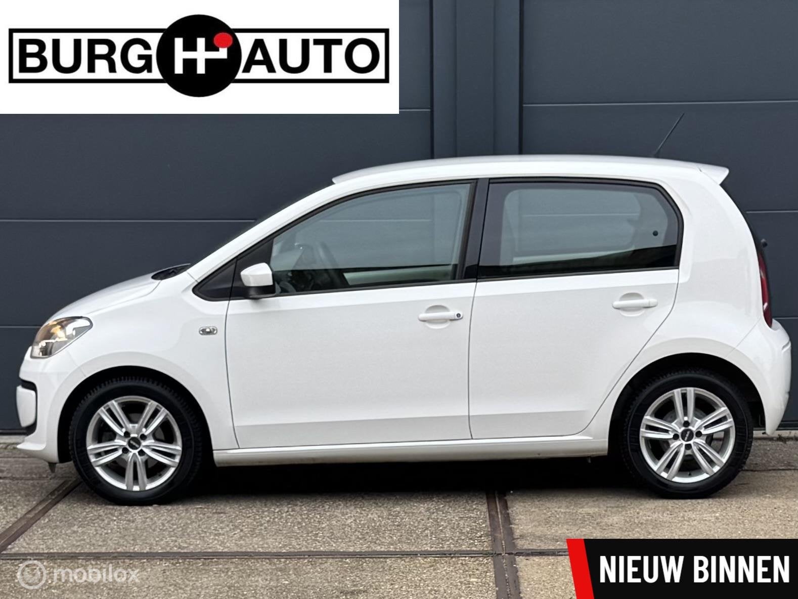 Volkswagen Up! 1.0 BMT move up! 5 deurs - 2E EIGENAAR - AIRC, Auto's, Voorwielaandrijving, Stof, 840 kg, Wit