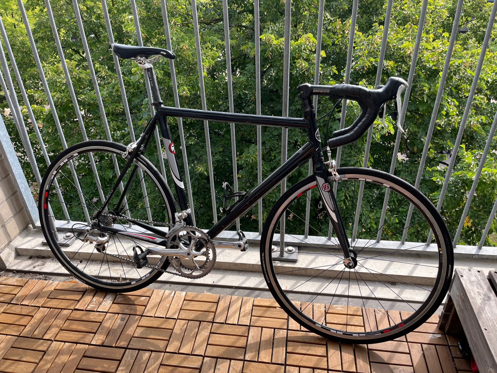 Trek 1000 racefiets maat 56, 28 inch, Gebruikt, Aluminium, 15 tot 20 versnellingen