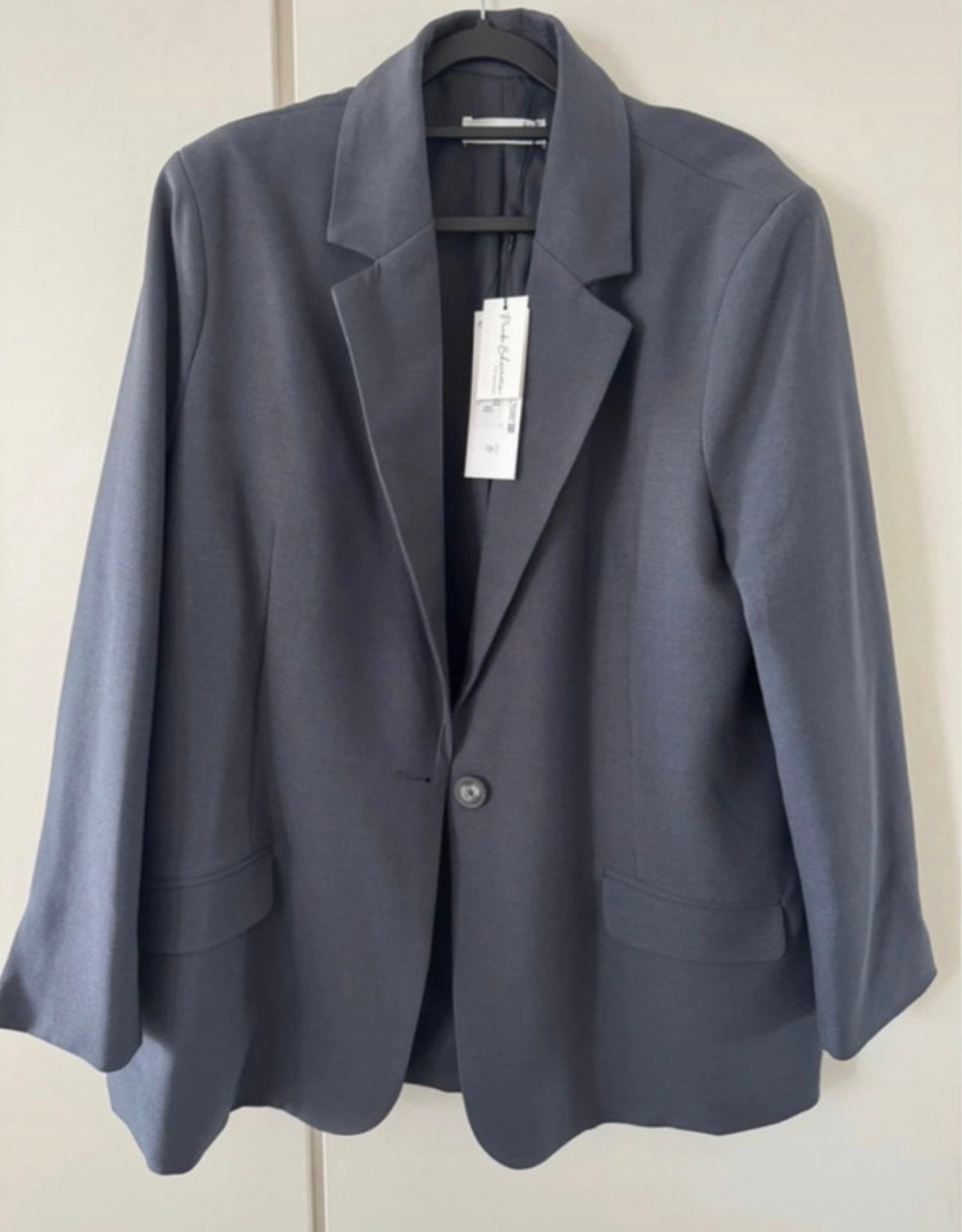 Blazer primark, Kostuum of Pak, Blauw, Maat 42/44 (L), Nieuw