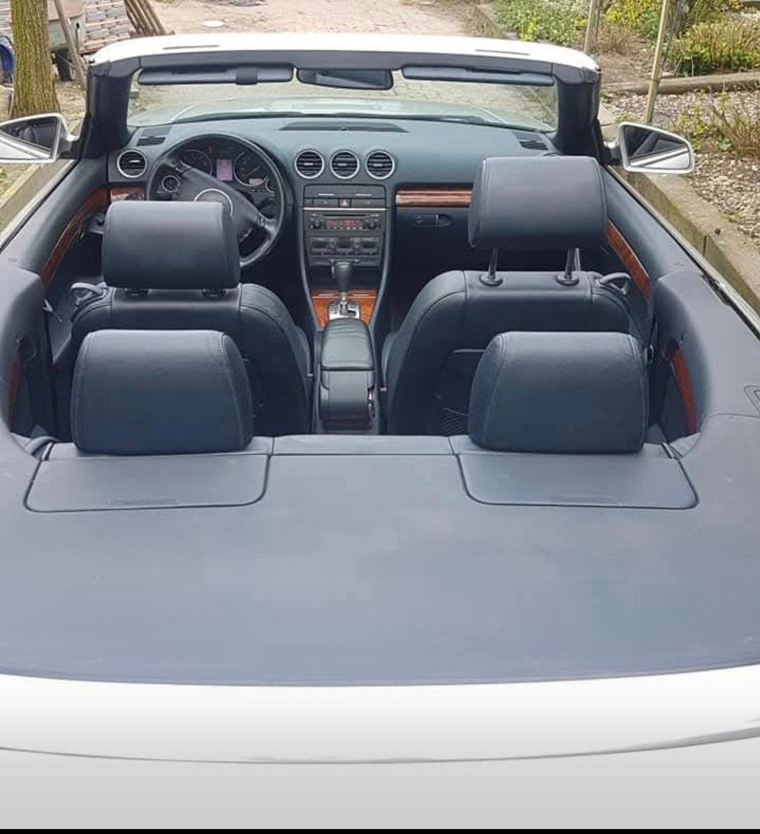 Audi A4 Cabriolet Interieur - Zwart Leder, Auto-onderdelen, Interieur en Bekleding, Audi, Ophalen