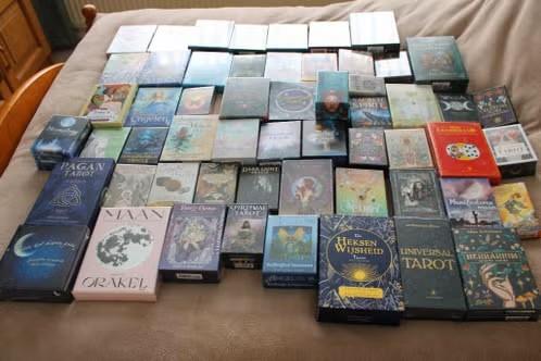 Opheffingsverkoop tarot-/orakelkaarten, Boeken, Esoterie en Spiritualiteit, Ophalen, Tarot of Kaarten leggen, Overige typen, Nieuw