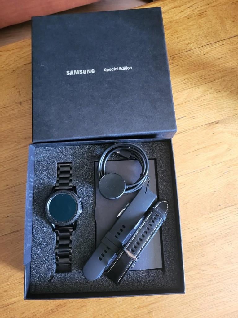 Samsung Galaxy Smartwatch 3/4/5, Ophalen, Gebruikt, Stappen, Zwart