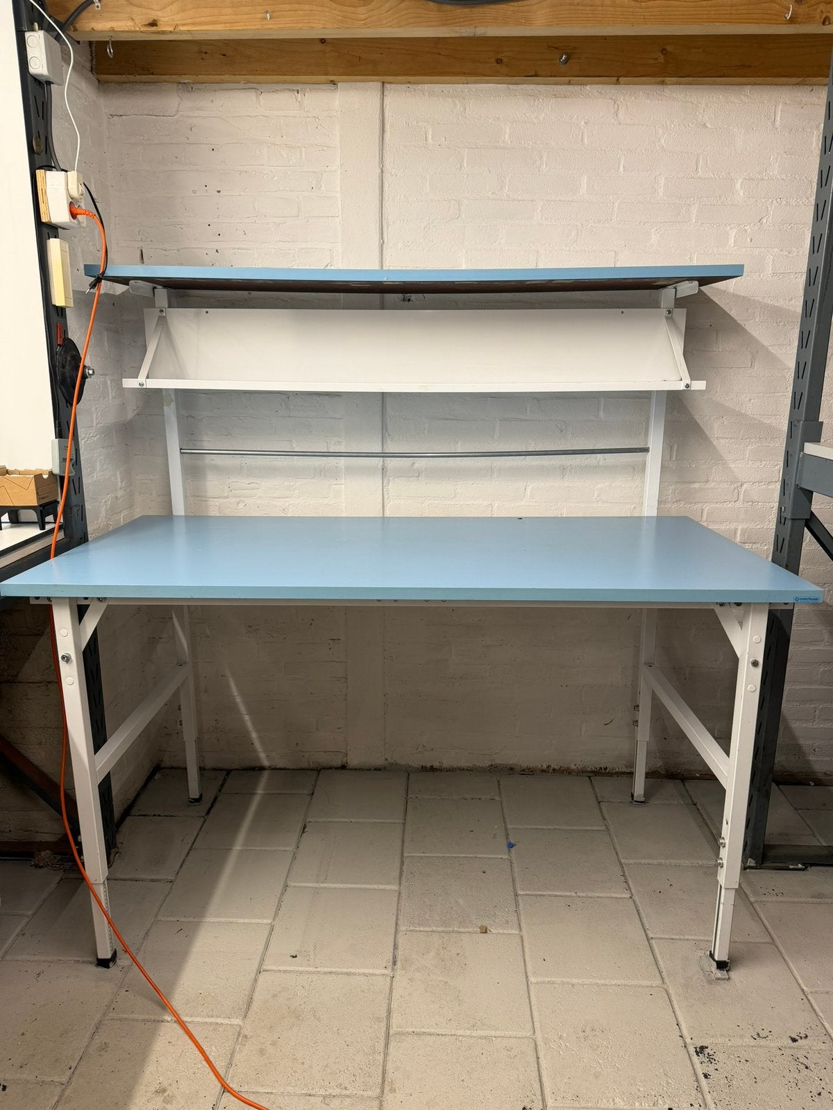 Webshop inpaktafel werktafel werkbank Overtoom, Doe-het-zelf en Verbouw, Werkbanken, Ophalen, Zo goed als nieuw, 170 cm of meer