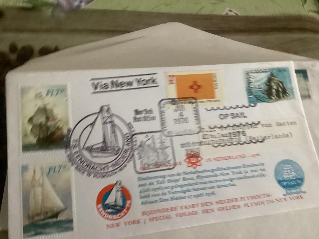 No1991 Sail 76 4 juli Nederland jaargangen fdc 1963 tm 2020, Ophalen, Onbeschreven, Nederland