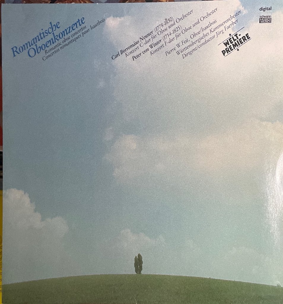 Pierre W. Feit - Romantische Oboenkonzerte, LP, Overige componisten, Ophalen of Verzenden, Zo goed als nieuw