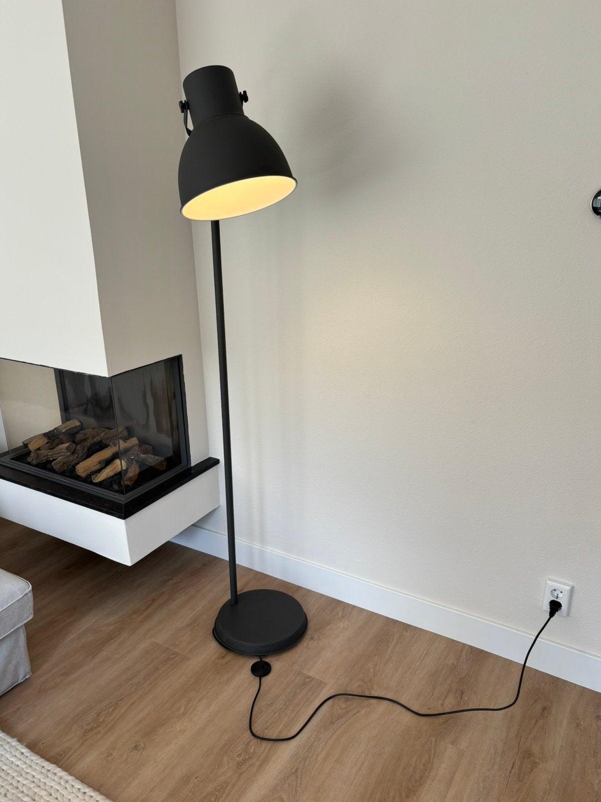 IKEA HEKTAR staande lamp, Ophalen, Zo goed als nieuw, 150 tot 200 cm