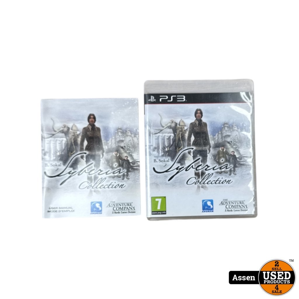 Syberia Collection PS3 Game Incl. Handleiding | Nette Staat, Playstation, Gebruikt, Support@playstation.com, 2207 Bridgepointe Parkway
San Mateo, CA 94404
United States