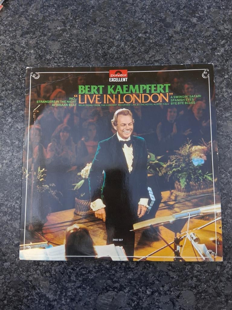 Bert Kaempfert "Live in London" LP, Ophalen of Verzenden, Gebruikt
