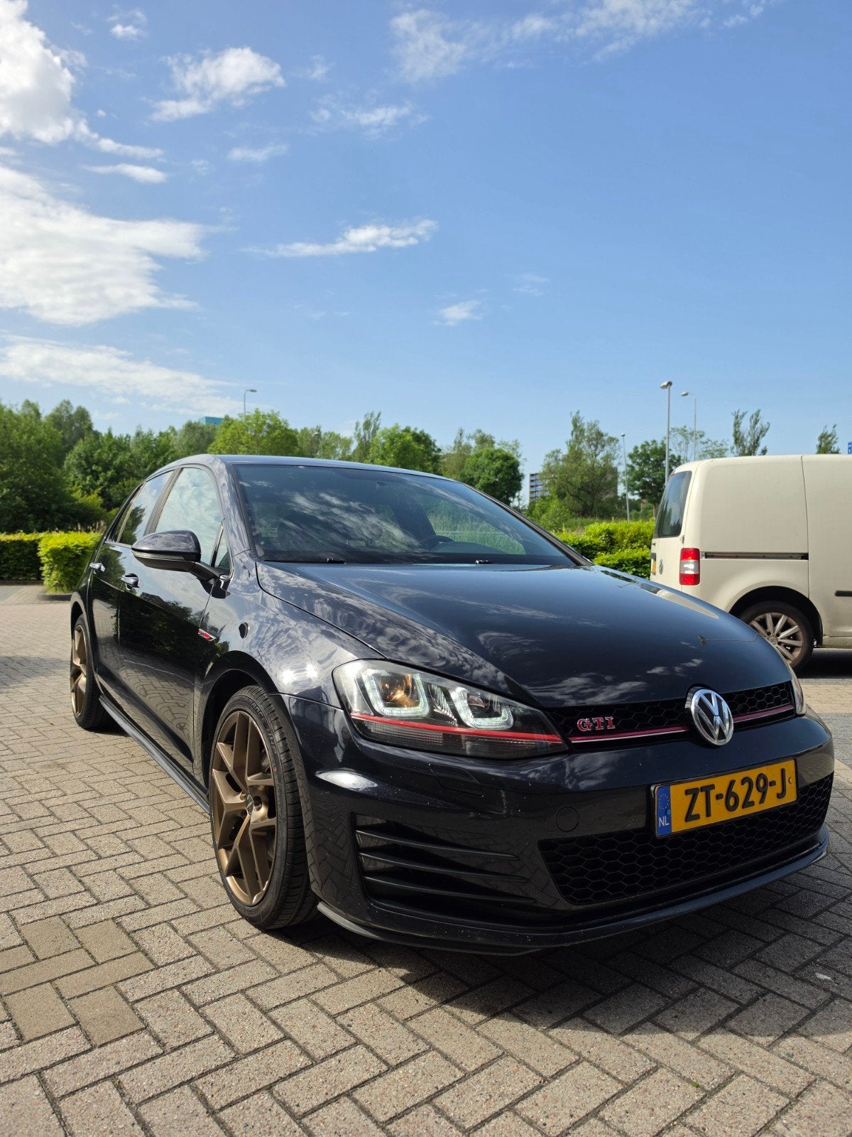 Volkswagen Golf 7 GTI 2.0 TSI 224pk | Camera | €13.950, Voorwielaandrijving, 1414 kg, Zwart, 1984 cc