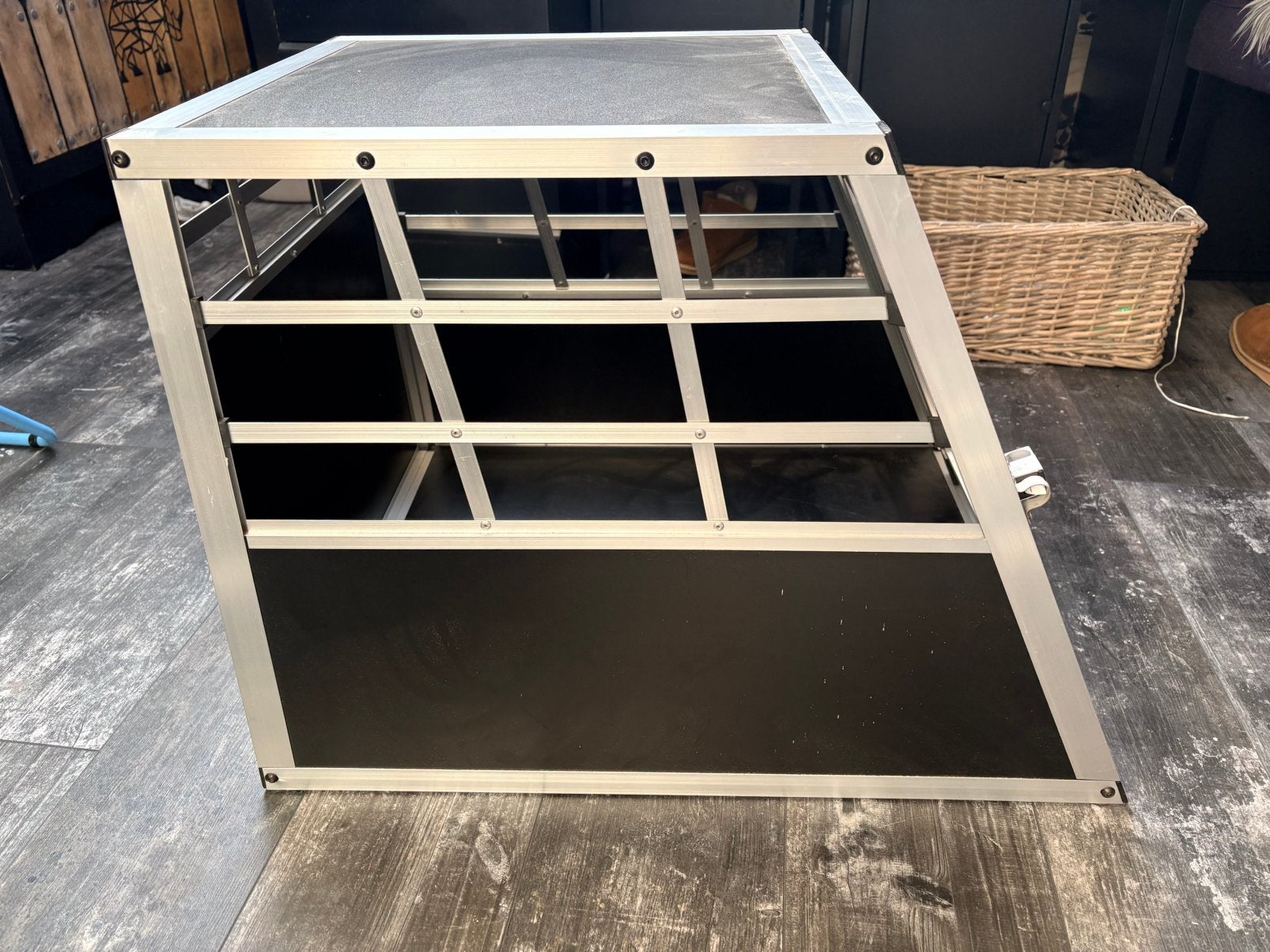Auto bench middel hond, Dieren en Toebehoren, Ophalen, Minder dan 65 cm, Zo goed als nieuw, Minder dan 75 cm