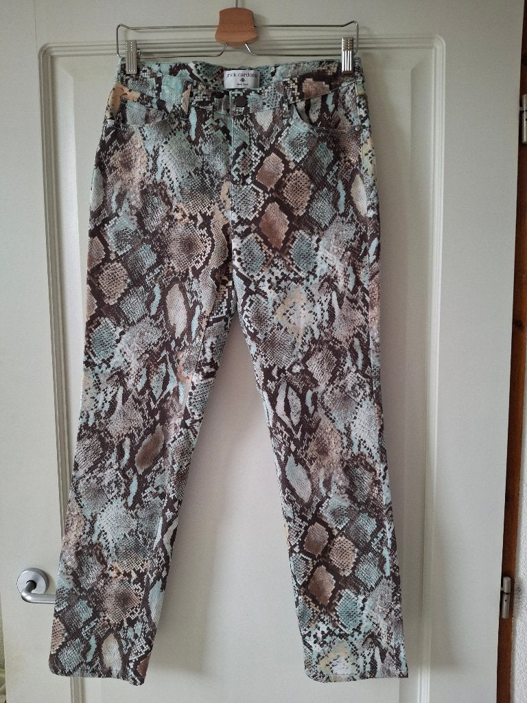 slangenprint jeans Rick Cardona maat 38 nieuw, Overige kleuren, Nieuw, Ophalen of Verzenden, W30 - W32 (confectie 38/40)
